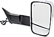 Driver and Passenger Side Towing Mirrors, Power Adjust, Heated, Power Folding, Chrome, In-housing Signal Light, With Memory, With Puddle Light, With Blind Spot Glass, With Temperature Sensor