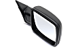 Driver and Passenger Side Mirror, Power Adjust, Heated, Power Folding, Textured Black, In-housing Signal Light, No Memory, With Puddle Light, No Auto-Dimming, No Blind Spot Feature