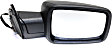 Driver and Passenger Side Mirror, Power Adjust, Heated, Power Folding, Textured Black, In-housing Signal Light, No Memory, With Puddle Light, No Auto-Dimming, No Blind Spot Feature