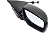 2016 Dodge Dart - Driver and Passenger Side Mirror, Power Adjust, Non-Heated, Paintable, Manual Folding, No Signal Light, No Blind Spot Feature, No Memory, No Puddle Light, No Auto-Dimming