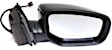 2016 Dodge Dart - Driver and Passenger Side Mirror, Power Adjust, Non-Heated, Paintable, Manual Folding, No Signal Light, No Blind Spot Feature, No Memory, No Puddle Light, No Auto-Dimming