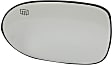 Driver and Passenger Side Mirror Glass, Heated, No Blind Spot Feature