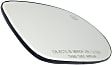 Driver and Passenger Side Mirror Glass, Heated, No Blind Spot Feature