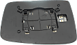 Driver and Passenger Side Mirror Glasses, Heated, No Blind Spot Feature, No Turn Signal Light, With Backing Plate, No Auto-dimming, For Models Without Towing Package
