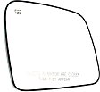 2011-2021 Jeep Grand Cherokee - Driver and Passenger Side Mirror Glass, Heated, No Blind Spot Feature, With backing plate, Includes (2) Mirror Glasses