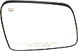 2011-2021 Jeep Grand Cherokee - Driver and Passenger Side Mirror Glass, Heated, No Blind Spot Feature, With backing plate, Includes (2) Mirror Glasses