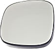 Driver and Passenger Side Mirror Glass, Non-Heated, Non-Towing, For Models With Manual 6 x 9 Mirror, Without Towing Package, Includes (2) Mirror Glasses