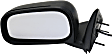 Driver and Passenger Side Mirror, Power Adjust, Non-Heated, Manual Folding, Textured Black, No Signal Light, No Memory, No Puddle Light, No Auto-Dimming, No Blind Spot Feature