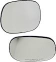 2001 Dodge Ram 2500 Base - Mirror Glass Driver and Passenger Side, For Models With Non-Towing Mirror, Non-Heated, No Blind Spot Feature, No Signal Light