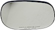 2001 Dodge Ram 2500 Base - Mirror Glass Driver and Passenger Side, For Models With Non-Towing Mirror, Non-Heated, No Blind Spot Feature, No Signal Light