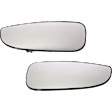 2014-2023 Ram ProMaster 2500 - Mirror Glasses, Driver and Passenger Side, Lower, Non-Heated, No Blind Spot Feature, For Models With Manual Folding Mirror, With Non-Towing Mirror