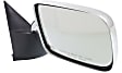 Driver and Passenger Side Mirror, Manual Adjust, Non-Heated, Manual Folding, Chrome, No Signal Light, No Memory, No Puddle Light, No Auto-Dim, No Blind Spot Feature
