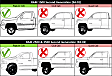 2001 Dodge Ram 2500 - Front, Driver and Passenger Side Door Shell, 2-Door, Extended Cab Pickup (Club Cab)