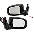 Driver and Passenger Side Mirrors, Power Adjust, Heated, Paintable, Manual Folding