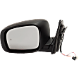 Driver and Passenger Side Mirrors, Power Adjust, Heated, Paintable, Manual Folding