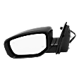 Driver and Passenger Side Mirrors, Power Adjust, Manual Folding, Heated, Paintable, In-housing Signal Light, No Memory, With Puddle Light, No Auto-Dimming, With Blind Spot Detection in Glass