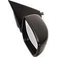 Driver and Passenger Side Mirrors, Power Adjust, Manual Folding, Heated, Paintable, In-housing Signal Light, No Memory, With Puddle Light, No Auto-Dimming, With Blind Spot Detection in Glass