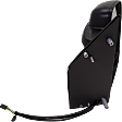 2023 Ram ProMaster 2500 - Driver and Passenger Side Mirror, Power Adjust, Heated, Textured Black, Power Folding, In-housing Signal Light, No Blind Spot Feature, No Memory, No Puddle Light, No Auto-Dimming