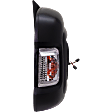 2023 Ram ProMaster 2500 - Driver and Passenger Side Mirror, Power Adjust, Heated, Textured Black, Power Folding, In-housing Signal Light, No Blind Spot Feature, No Memory, No Puddle Light, No Auto-Dimming