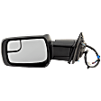 Driver and Passenger Side Mirror, Power Adjust, Heated, Power Folding, Chrome, In-housing Signal Light, With Memory, With Puddle Light, No Auto-Dim, With Blind Spot Glass