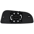2013 Ram 2500 - Mirror Glass Passenger Side, Upper and Lower, For Models With Towing Mirror, Non-Heated, No Blind Spot Feature, No Signal Light