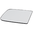 2013 Ram 2500 - Mirror Glass Passenger Side, Upper and Lower, For Models With Towing Mirror, Non-Heated, No Blind Spot Feature, No Signal Light