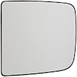 2013 Ram 2500 - Mirror Glass Driver and Passenger Side, Upper, For Models With Towing Mirror, Non-Heated, No Blind Spot Feature, No Signal Light
