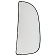 2016 Ram 2500 - Mirror Glass Passenger Side, Upper and Lower, For Models With Towing Mirror, Heated Upper Glass; Non-Heated Lower Glass, No Blind Spot Feature, No Signal Light