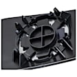 2016 Ram 2500 - Mirror Glass Passenger Side, Upper and Lower, For Models With Towing Mirror, Heated Upper Glass; Non-Heated Lower Glass, No Blind Spot Feature, No Signal Light