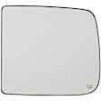 Driver and Passenger Side, Upper Mirror Glasses, Heated, No Blind Spot Feature, No Turn Signal Light, For Models With Towing Mirror