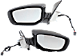 Driver and Passenger Side Mirrors, Power, Manual Folding, Non-Heated, Paintable, No Signal Light, No Memory, No Puddle Light, No Auto-Dimming, No Blind Spot Feature