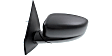 2013-2016 Dodge Dart - Driver and Passenger Side Mirror, Manual Adjust, Non-Heated, Manual Folding, Textured Black, No Signal Light, No Memory, No Puddle Light, No Auto-Dimming, No Blind Spot Feature