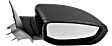 2013-2016 Dodge Dart - Driver and Passenger Side Mirror, Manual Adjust, Non-Heated, Manual Folding, Textured Black, No Signal Light, No Memory, No Puddle Light, No Auto-Dimming, No Blind Spot Feature