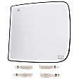 Driver and Passenger Side Mirror Glass, Heated, With Blind Spot Detection in Glass