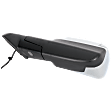 Driver and Passenger Side Towing Mirror, Upper - Power Adjust, Lower - Manual Adjust, Heated, Manual Folding, Chrome, In-housing Signal Light, No Memory, No Puddle Light, No Auto-Dim