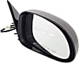 1999 Dodge Dakota - Driver and Passenger Side Mirror, Power Adjust, Non-Heated, Textured Black, Non-Folding, No Signal Light, No Blind Spot Feature, No Memory, No Puddle Light, No Auto-Dimming