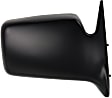 Driver and Passenger Side Mirrors, Manual Adjust, Non-Folding, Non-Heated, Textured Black, No Signal Light, No Memory, No Puddle Light, No Auto-Dimming, No Blind Spot Feature