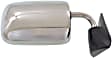 Driver and Passenger Side Mirrors, Manual Adjust, Manual Folding, Non-Heated, Chrome, No Signal Light, No Memory, No Puddle Light, No Auto-Dimming, No Blind Spot Feature