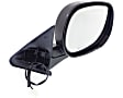 1999 Dodge Ram 1500 - Driver and Passenger Side Mirror, Power Adjust, Heated, Textured Black, Manual Folding, No Signal Light, No Blind Spot Feature, No Memory, No Puddle Light, No Auto-Dimming