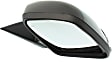 Driver and Passenger Side Mirror, Power Adjust, Heated, Manual Folding, Paintable, In-housing Signal Light, With Memory, No Puddle Light, No Auto-Dim, No Blind Spot Feature