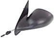 Driver and Passenger Side Mirrors, Manual Adjust, Non-Folding, Non-Heated, Paintable, No Signal Light, No Memory, No Puddle Light, No Auto-Dimming, No Blind Spot Feature