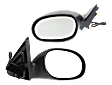 Driver and Passenger Side Mirrors, Power, Non-Folding, Non-Heated, Textured Black, No Signal Light, No Memory, No Puddle Light, No Auto-Dimming, No Blind Spot Feature