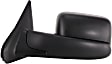 2006 Dodge Ram 1500 - Driver and Passenger Side Towing Mirror, Power Adjust, Heated, Textured Black, Manual Folding, No Signal Light, With Blind Spot Glass, No Memory, No Puddle Light, No Auto-Dimming