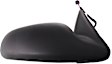 Driver and Passenger Side Mirrors, Power, Non-Folding, Non-Heated, Textured Black, No Signal Light, No Memory, No Puddle Light, No Auto-Dimming, No Blind Spot Feature