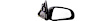 Driver and Passenger Side Mirrors, Power, Non-Folding, Non-Heated, Textured Black, No Signal Light, No Memory, No Puddle Light, No Auto-Dimming, No Blind Spot Feature