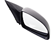 Driver and Passenger Side Mirrors, Manual Adjust, Non-Folding, Non-Heated, Textured Black, No Signal Light, No Memory, No Puddle Light, No Auto-Dimming, No Blind Spot Feature