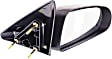 Driver and Passenger Side Mirrors, Manual Adjust, Non-Folding, Non-Heated, Textured Black, No Signal Light, No Memory, No Puddle Light, No Auto-Dimming, No Blind Spot Feature