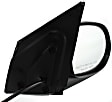 Driver and Passenger Side Mirrors, Power, Non-Folding, Non-Heated, Textured Black, No Signal Light, No Memory, No Puddle Light, No Auto-Dimming, No Blind Spot Feature