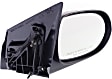 Driver and Passenger Side Mirrors, Manual Adjust, Non-Folding, Non-Heated, Textured Black, No Signal Light, No Memory, No Puddle Light, No Auto-Dimming, No Blind Spot Feature