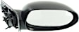 Driver and Passenger Side Mirrors, Manual Adjust, Non-Folding, Non-Heated, Textured Black, No Signal Light, No Memory, No Puddle Light, No Auto-Dimming, No Blind Spot Feature